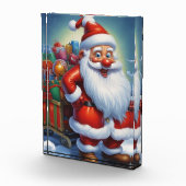 Santa Clause Christmas Happy New Year フォトブロック (右)