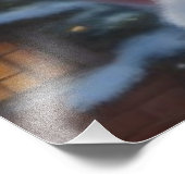 Santa Clause Christmas Happy New Year フォトプリント (角)