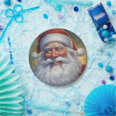 Santa Clause Christmas Happy New Year ペーパープレート (パーティー)