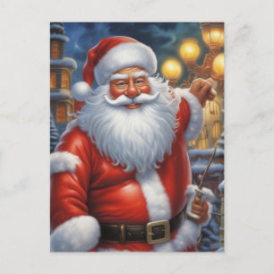 Santa Clause Christmas Happy New Year ポストカード