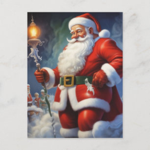 Santa Clause Christmas Happy New Year ポストカード