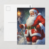 Santa Clause Christmas Happy New Year ポストカード (正面/裏面)