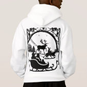 Santa clause hoodie for kids (裏面)