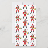 Santa Claus's Gift Distribution シーズンカード (裏面)