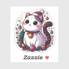 Santa Claws シール