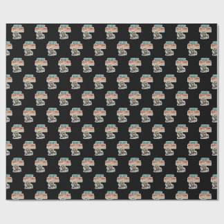 Santa Corp Quiet Quitting Elf Funny Office ラッピングペーパー