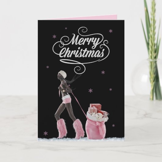 SANTA COULD NEVER CHRISTMAS CARD カード (正面)