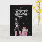SANTA COULD NEVER CHRISTMAS CARD カード (黄色い花)