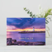 Santa Cruz, CA lighthouse シーズンカード (スタンド正面)