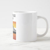 Santa Cruz California Boardwalk Vibes ジャンボコーヒーマグカップ (右)