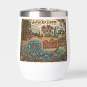 Santa Cruz California Dreams Map – Vibrant Coast (正面)