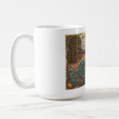 Santa Cruz California Dreams Map – Vibrant Coast コーヒーマグカップ (左)