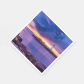 Santa Cruz, California Lighthouse スタンダードランチョンナプキン (角)