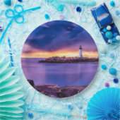 Santa Cruz, California Lighthouse ペーパープレート (パーティー)