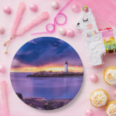 Santa Cruz, California Lighthouse ペーパープレート (パーティー)