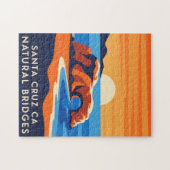 Santa Cruz California Natural Bridges ジグソーパズル (横)
