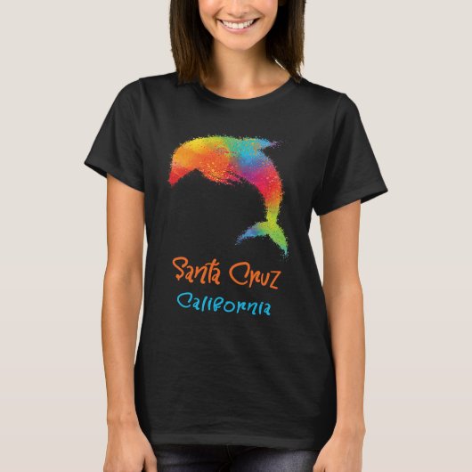 Santa Cruz  California  Souvenir  2 Tシャツ (正面)