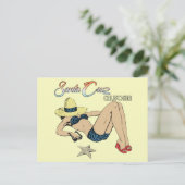 Santa Cruz California Travel Postcard ポストカード (スタンド正面)