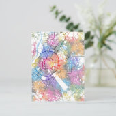 Santa Cruz de la Sierra Bolivia City Map ポストカード (スタンド正面)