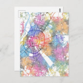 Santa Cruz de la Sierra Bolivia City Map ポストカード (正面/裏面)