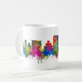 Santa Cruz de Tenerife Spain Skyline コーヒーマグカップ (正面左)
