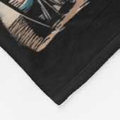 Santa Cruz Men Women California Retro Sunset Vinta フリースブランケット (角)