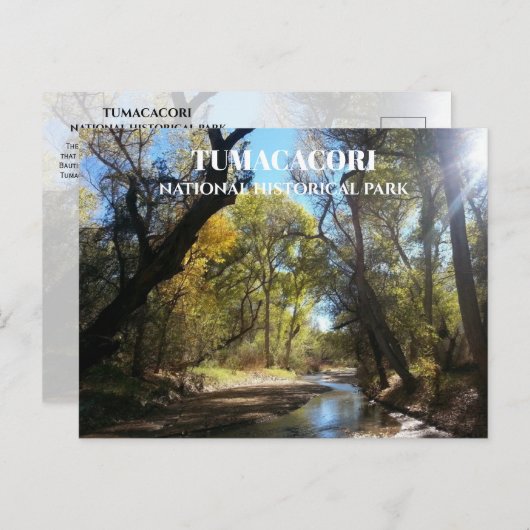 Santa Cruz River, Juan Bautista de Anza Trail, AZ  ポストカード (正面/裏面)