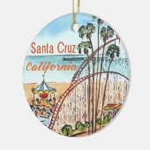 Santa Cruz Roller Coaster Ornament セラミックオーナメント (左)