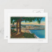 Santa CruzSanta Cruz、カリフォルニア州カジノとピア ポストカード (正面/裏面)