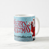 SANTA DANCING Mug コーヒーマグカップ (正面右)