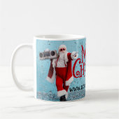 SANTA DANCING Mug コーヒーマグカップ (左)