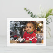 Santa Define親愛タイポグラフィ写いけな真 シーズンカード (スタンド正面)