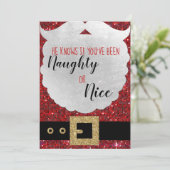 Santa Define いけな CHristmas Card, santa句 シーズンカード (スタンド正面)