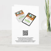 Santa Delivery Christmas Greeting Card 2024 シーズンカード (裏面)