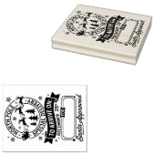 Santa Delivery Service Christmas ラバースタンプ (押印)