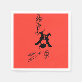 Santa Distribution Gifts スタンダードカクテルナプキン