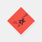 Santa Distribution Gifts スタンダードカクテルナプキン (角)