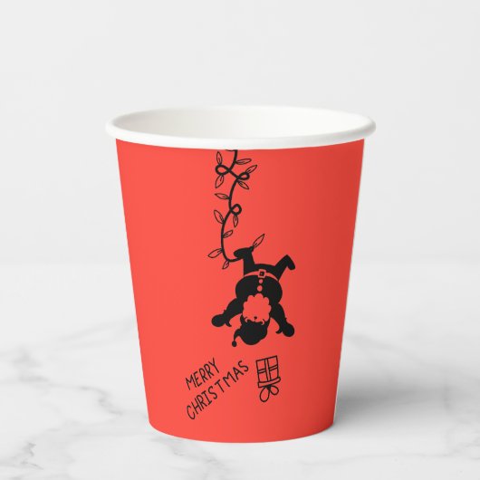 Santa Distribution Gifts 紙コップ (裏面)