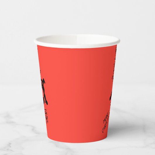 Santa Distribution Gifts 紙コップ (左)