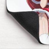 Santa Diva Anime Winter Outfit マウスパッド (コーナー)