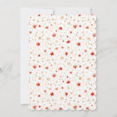 Santa DIYコインカード名へのパーソナライズされた希望 招待状 (裏面)