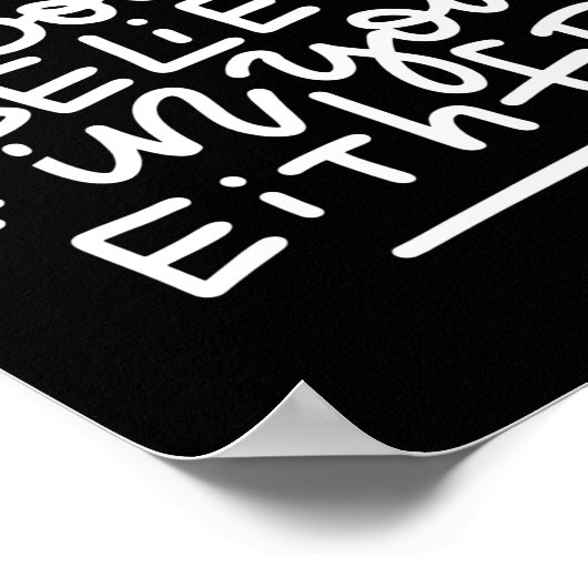 Santa Doesn T Believe In You Either _1 ポスター (角)