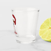 Santa Dog - Customizable ショットグラス (右)