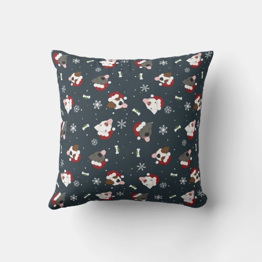 Santa Dogs クッション (裏面)