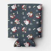 Santa Dogs 缶クーラー (正面)