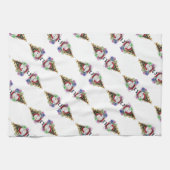 Santa Egg Christmas キッチンタオル (横)