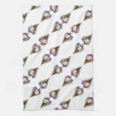 Santa Egg Christmas キッチンタオル (縦)