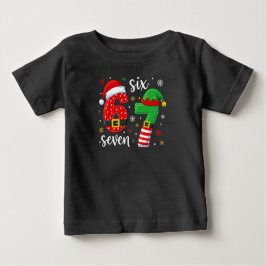 Santa & Elf Number 67 ベビーTシャツ