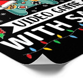 Santa Faとの遊ビデオゲームに最も近おもしろいい ポスター (角)
