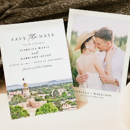 SANTA FEニューメキシコのスカイライン日付を保存 招待状